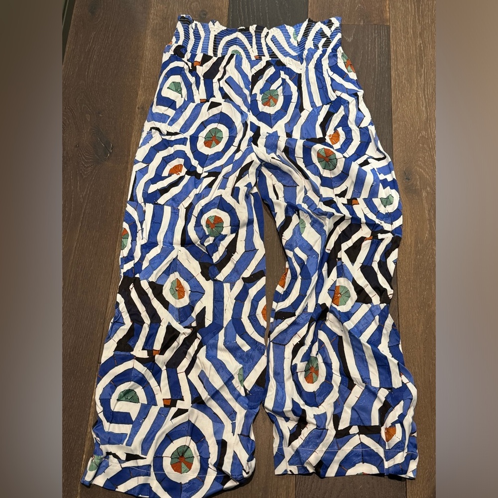 Maeve wideleg silk trousers